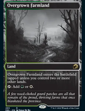 Overgrown Farmland (foil) Innistrad: Double Feature - Magic: The Gathering - FashionsVida