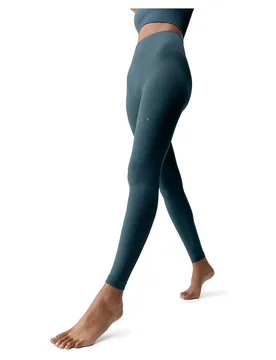 Leggings Taille Haute Yami Stormy Grey S - Born Living Yoga - FashionsVida