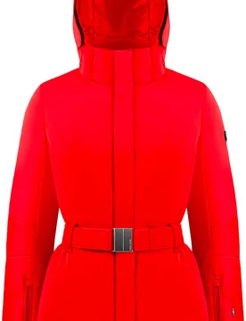 Veste de ski imperméable et respirante - Emily Stretch Ski Jacket Scarlet Red - Taille L - Rouge - Poivre Blanc - FashionsVida