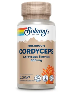 Capsules Cordyceps 500mg 60 Unités - Solaray - FashionsVida