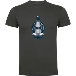 Lighthouse Short Sleeve T-shirt Dark Grey 2XL Men