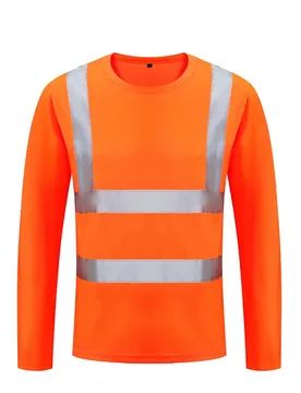 Outdoor Shirt Fluorescent High Visibility Safety Work Shirt Summer Breathable Work T Shirt Reflective Vest t-shirt Quick Dry - Aliexpress - FashionsVida