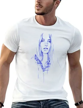 Freckles - Cowgirl Pen Style T-Shirt baggy shirts Luxury man mens clothing - Aliexpress - FashionsVida