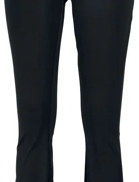 Leggings - Ladies Recycled High Waist Flared Leggings - XS bis 3XL - für Damen - Größe XS - schwarz - Frauen - female - Urban classics - FashionsVida