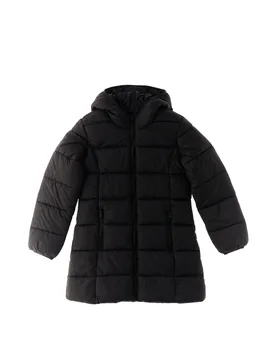 IDO Piumino con cappuccio NERO 7A - iDO - FashionsVida