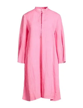 Minivestido Mujer Rosa 38,40 Mujer - 120% Lino - FashionsVida