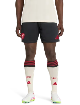 Liverpool Fc 25/26 Away Shorts Men Shorts - Black - Size XXL - Poly Mesh - Black - Size: 2X-Large - Adidas - FashionsVida