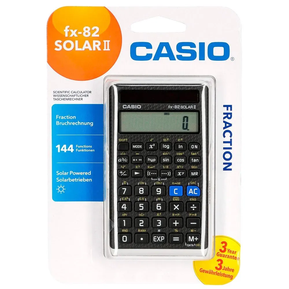 Casio Calcolatrice Fx 82 Solar Ii - Casio - FashionsVida