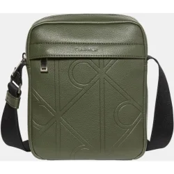 Bandolera de hombre con estampado monogram CK