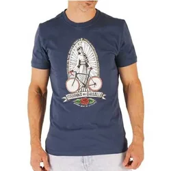 Maglietta A Maniche Corte Madonna Blue