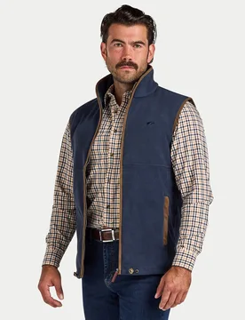Fleece Mens Gilet - - Size: S - Raging Bull - FashionsVida