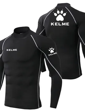 KELME Sport T-shirt Quick Dry Bodybuilding Running Shirt Long Sleeve Compression Top Gym T Shirt Men Breathable And Quick-Dr - Aliexpress - FashionsVida