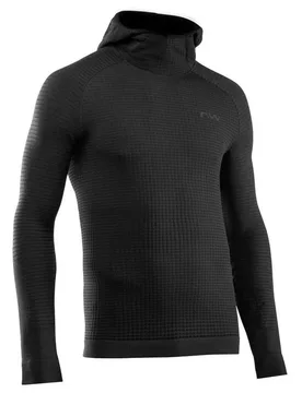 Felpa Con Cappuccio Route Knit Black - Northwave - FashionsVida