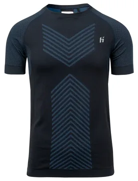 T-shirt à Manches Courtes Tazh Black / Ms Navy L - Huari - FashionsVida