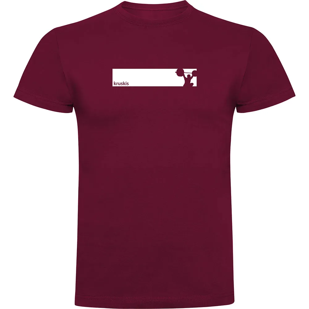 T-shirt à Manches Courtes Frame Train Dark Red 3XL - Kruskis - FashionsVida