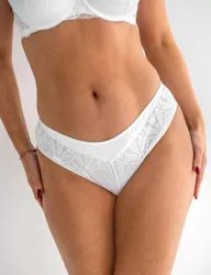 New Romance Emboridery Bikini Knickers White female