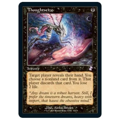 Thoughtseize Time Spiral Remastered - Magic: The Gathering - FashionsVida