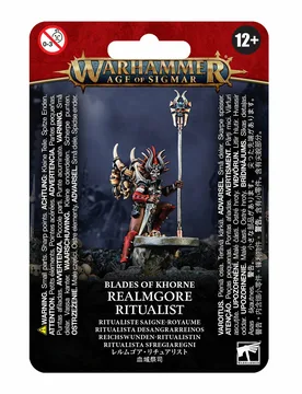 Warhammer Age of Sigmar - Blades of Khorne: Realmgore Ritualist - Games Workshop - FashionsVida