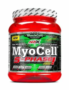 Énergie Myocell 5 Phase Fruits 500g - Amix - FashionsVida