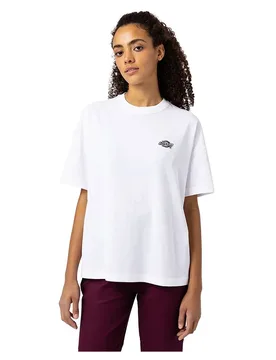 T-shirt à Manches Courtes Summerdale White S - Dickies - FashionsVida
