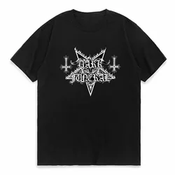 Fashion Heavy Metal Dark Funeral Band T-shirts Hip Hop Streetwear Casual Tshirts Harajuku Mens Fashion Y2k Tee Tops Clothing