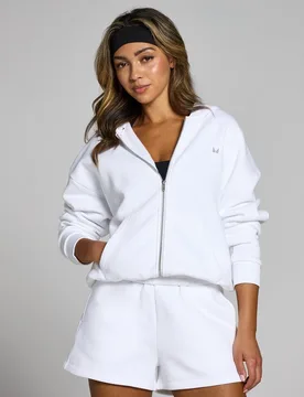 Sudadera con capucha y cremallera integral Basics para mujer de MP - MyProtein - FashionsVida
