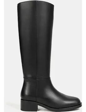 Botas altas de piel estilo jinete - Bryan Stepwise - FashionsVida