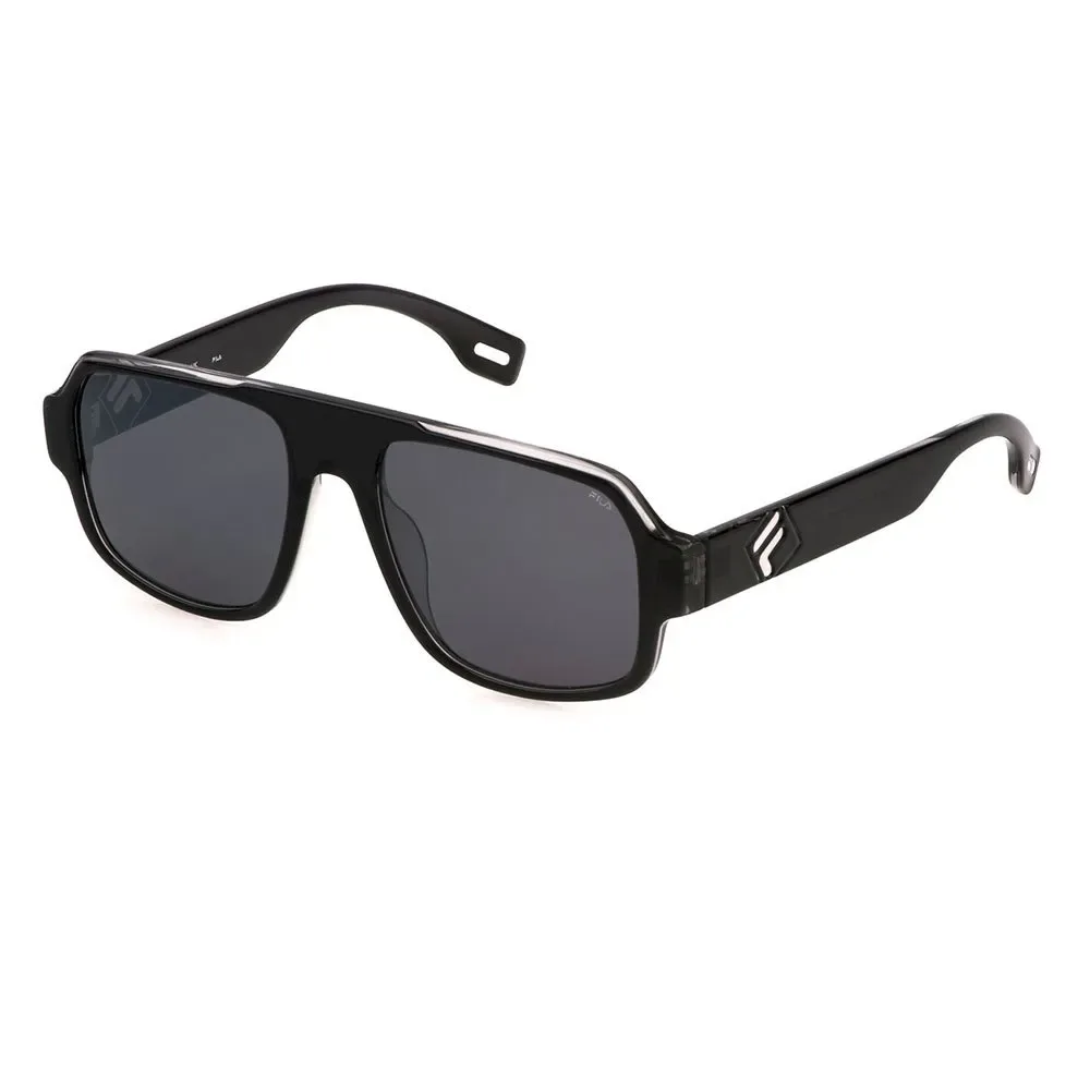 Occhiali Da Sole Sfi529 Light Grey W / Dark Grey Top Smoke/Mirror Silver / CAT3 - Fila - FashionsVida