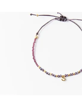 Pulsera letra "S" - Sfera - FashionsVida