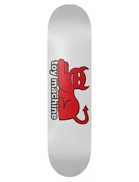 Planche De Skateboard 8.25 Devil Cat White One Size unisex - Toy Machine - FashionsVida