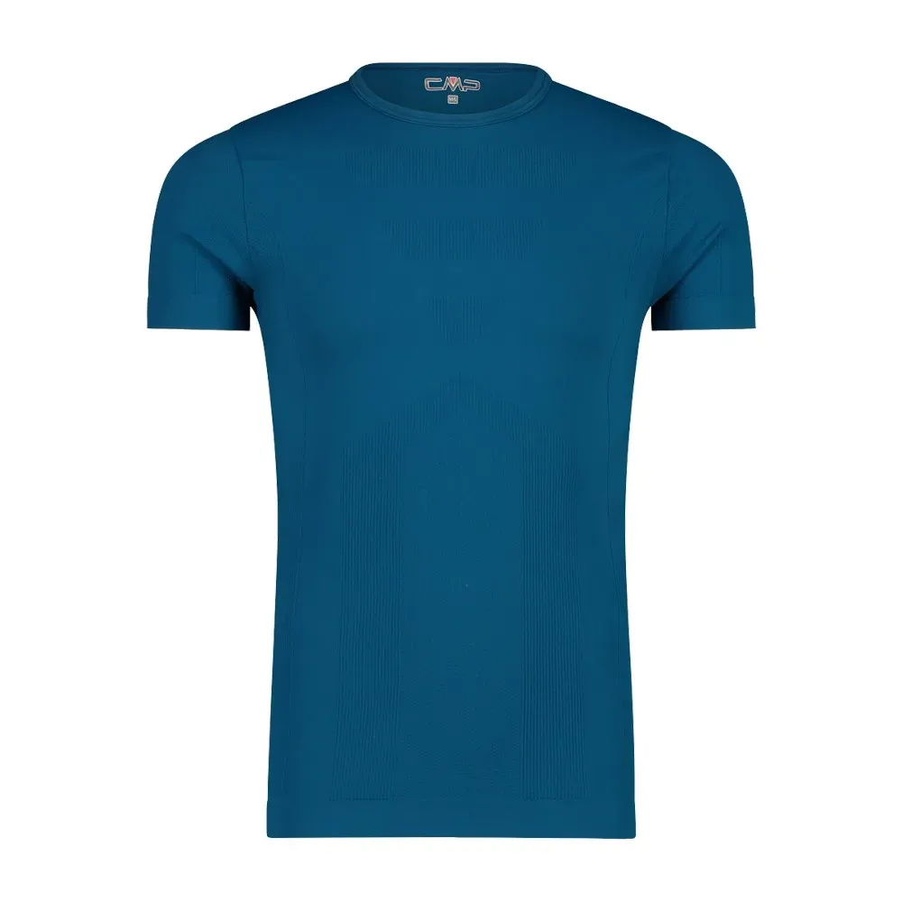 Maglia A Maniche Corte Seamless 32y2707 Deep Lake - CMP - FashionsVida