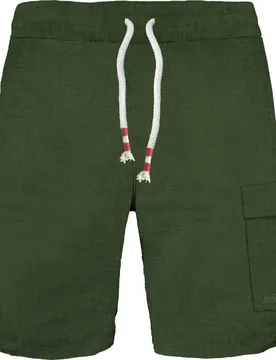 Bermuda uomo - marseille linen 52 military - n.d - MC2 SAINT BARTH - FashionsVida