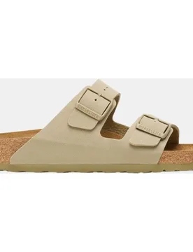 Sandalias planas Arizona de mujer en piel sintética - Birkenstock - FashionsVida