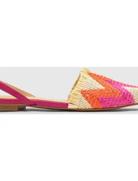 Mules de mujer Berta destalonados en rafia trenzada - Castañer - FashionsVida