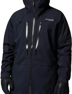 Veste de ski imperméable et respirante - Platinum Peak II 3L Shell Black - Taille XL - Noir - Columbia - FashionsVida