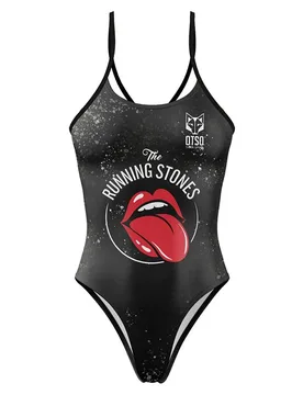 Running Stones Swimsuit Black M Women - OTSO - FashionsVida