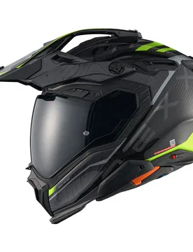 Casco Moto Adventure X.WED3 Furka Grigio Giallo taglia S - Nexx - FashionsVida