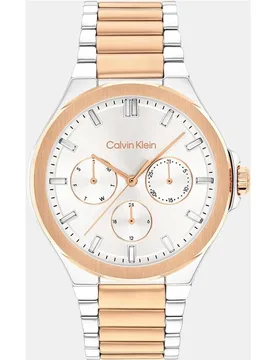 Reloj CK Vibrancy 25100052 multifunción de acero - Calvin Klein - FashionsVida
