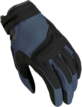 Guanti Moto Darko Blu Nero taglia XL - Macna - FashionsVida