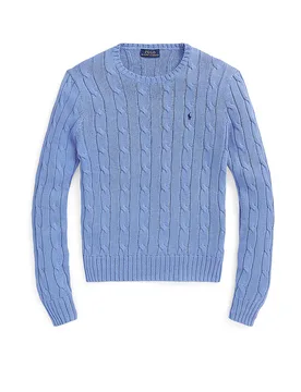 Pullover Slim Fit JULIANNA azul L - Ralph Lauren - FashionsVida