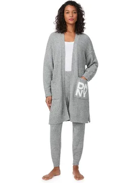 DKNY - Bata de mujer con bolsillos - DKNY - FashionsVida