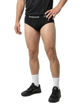 Slip Merino Sport 150 Brief Black L - Smartwool - FashionsVida
