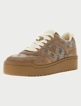 GUESS Sneakers Beige - Guess - FashionsVida