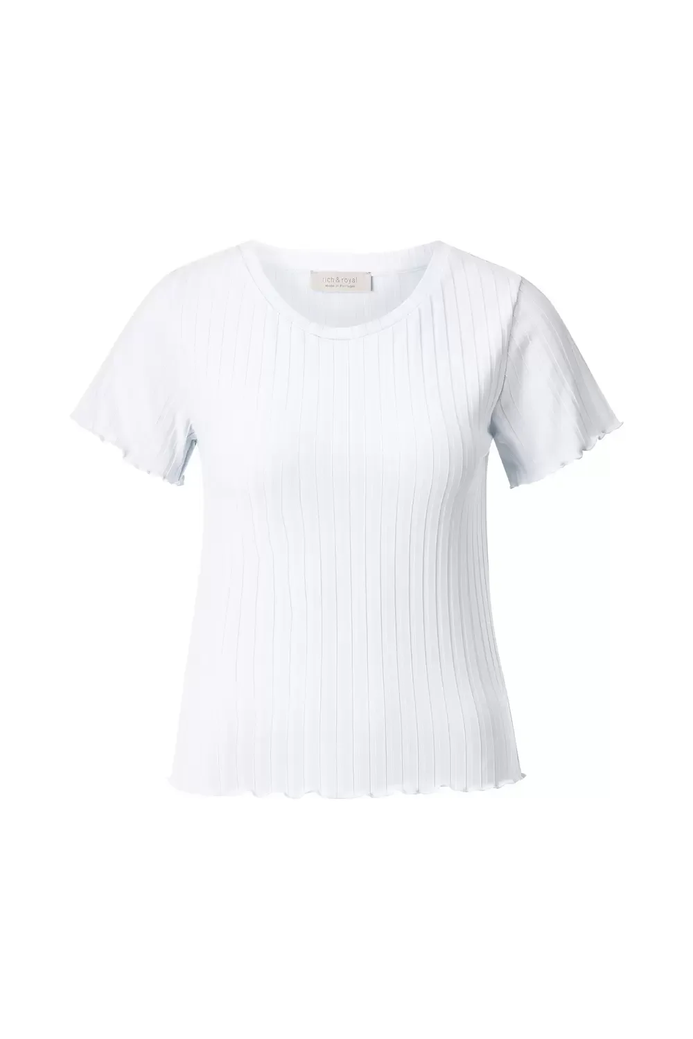 Rib T-Shirt female - L - FashionsVida