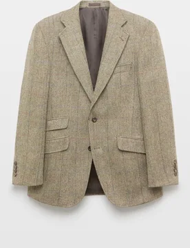 Chaqueta de hombre sport espiga fit regular - Emidio Tucci - FashionsVida