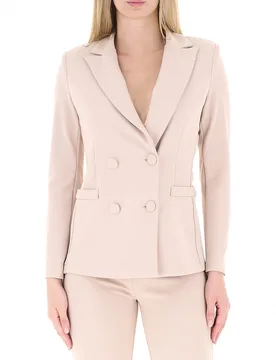 Blazer doppiopetto BEIGE XL - Rinascimento - FashionsVida