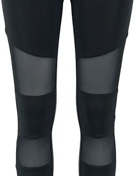 Leggings - Ladies Tech Mesh Leggings - XS bis 5XL - für Damen - Größe 4XL - schwarz - Frauen - female - Urban classics - FashionsVida
