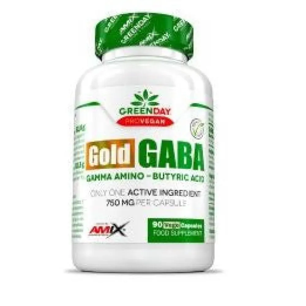 Capsules Gold Gaba Vitamins 90 Unités - Amix - FashionsVida