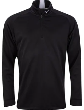 Layer Crested 1/4 Zip, schwarz xl - Mizuno - FashionsVida