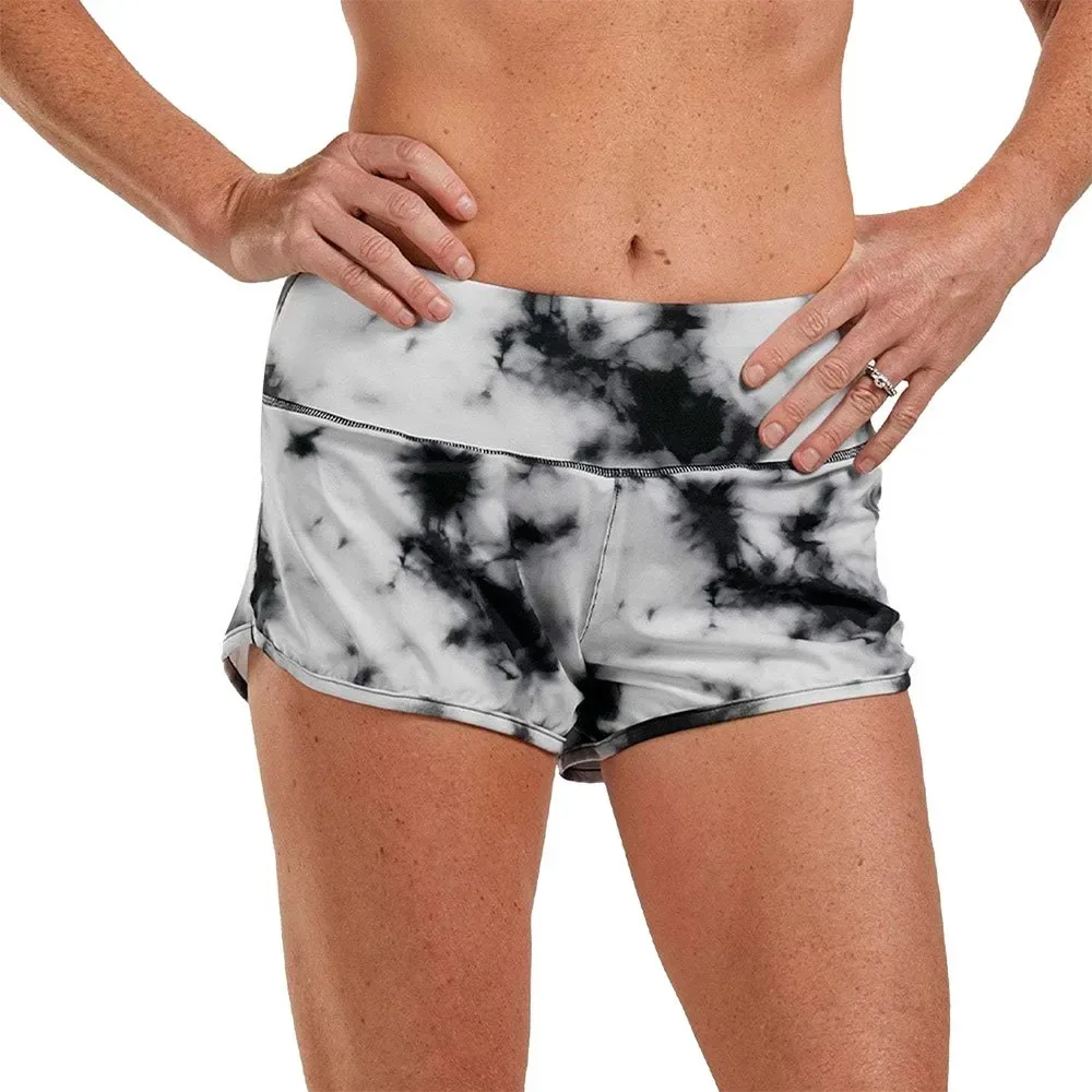 Pantaloni Corti Ltd Run 3´´ Black Tie Dye L - Zoot - FashionsVida